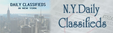 nydailyclassifieds.com, family friendly and local classifieds market in the USA.